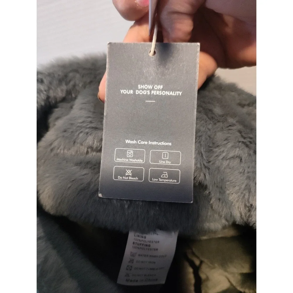 Iecoii Extra‎ Warm Dog Coat- Reflective Adjustable Jacket X LARGE